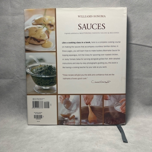 Recipes Book Williams-Sonoma Sauces: Made Easy Cookbook Book of Sauces Recipes - Picture 2 of 2